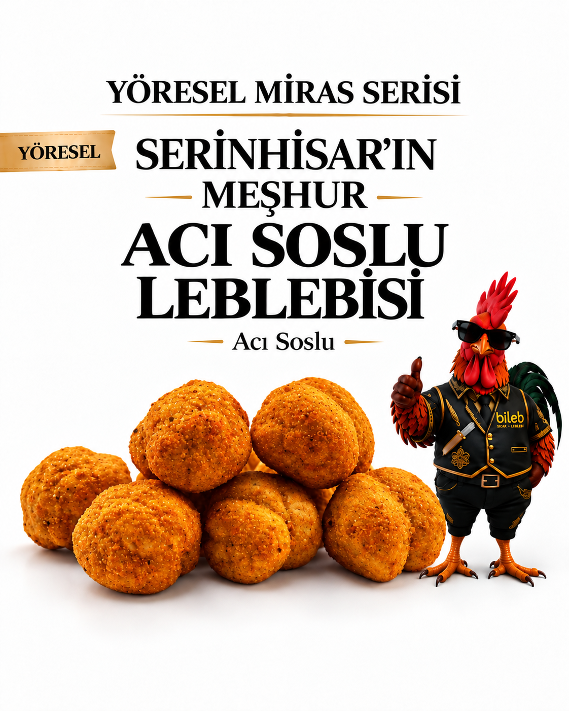Yöresel Miras Serisi – Acı Soslu Leblebi