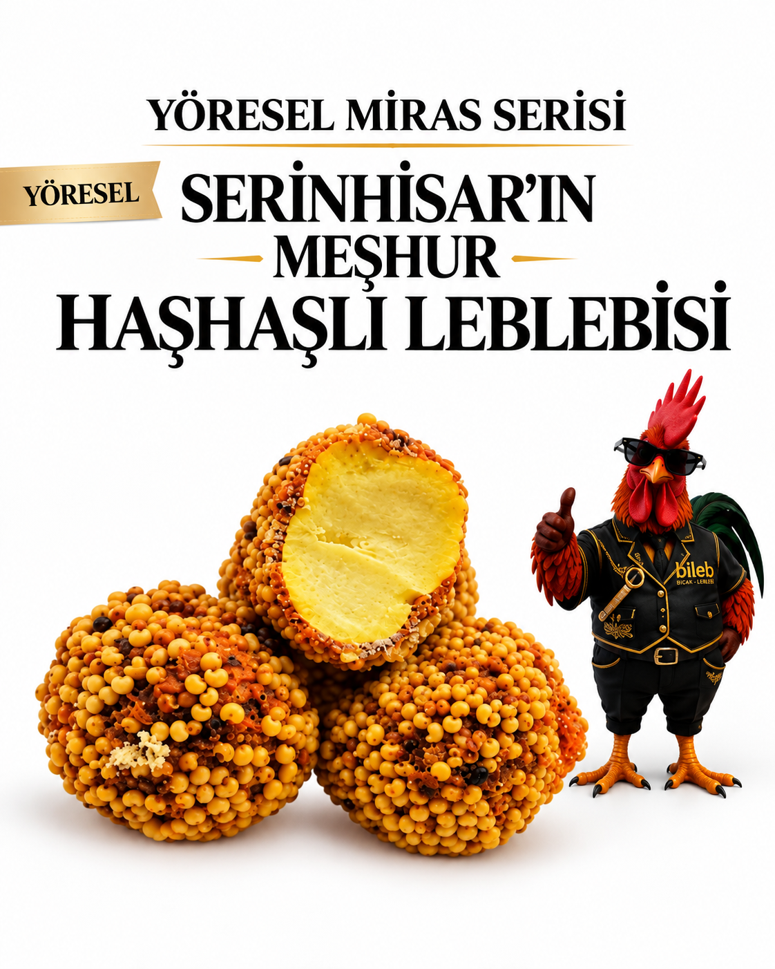 Yöresel Miras Serisi – Haşhaşlı Leblebi