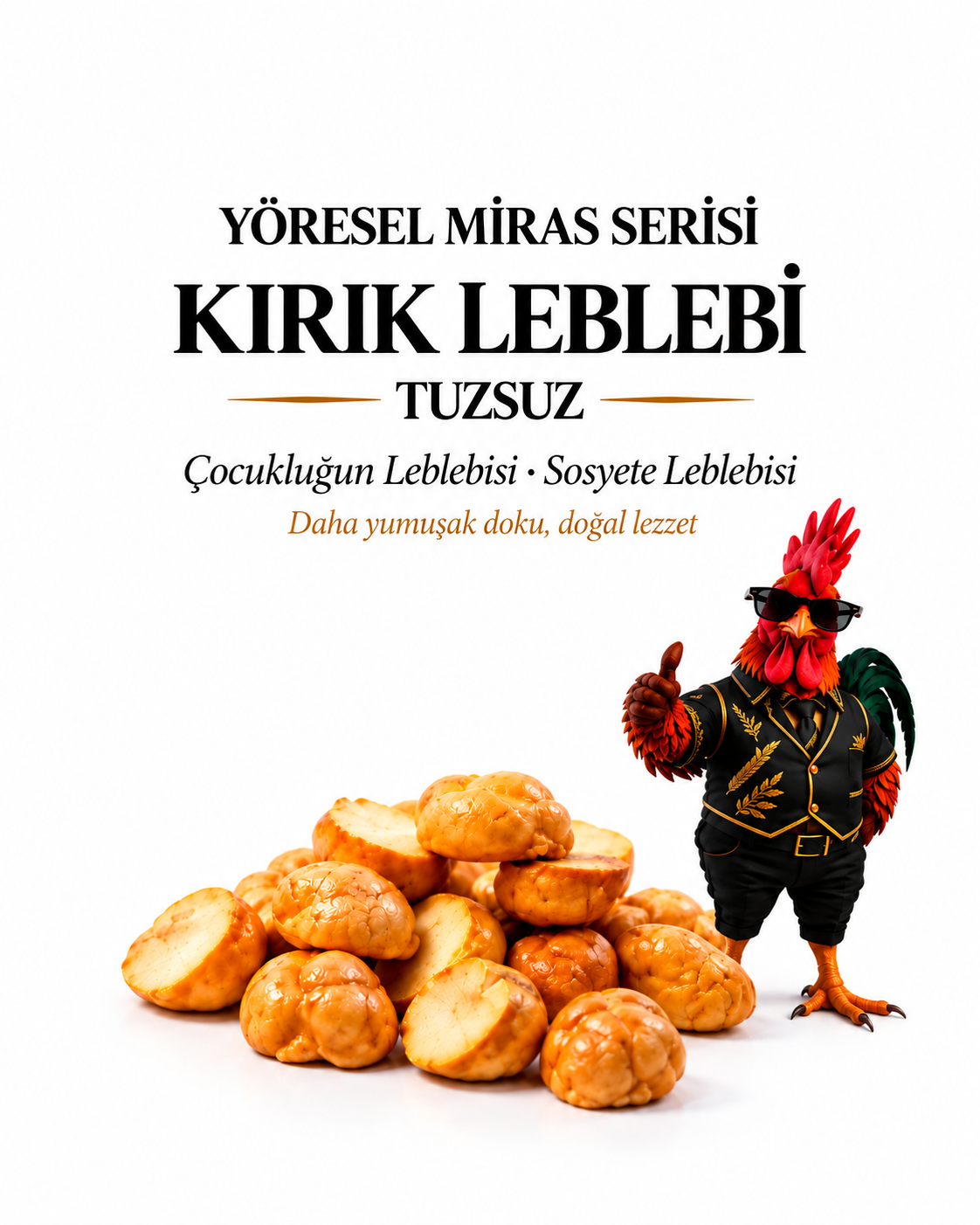 Yöresel Miras Serisi | Serinhisar’ın Meşhur Tuzsuz Kırık Leblebisi 