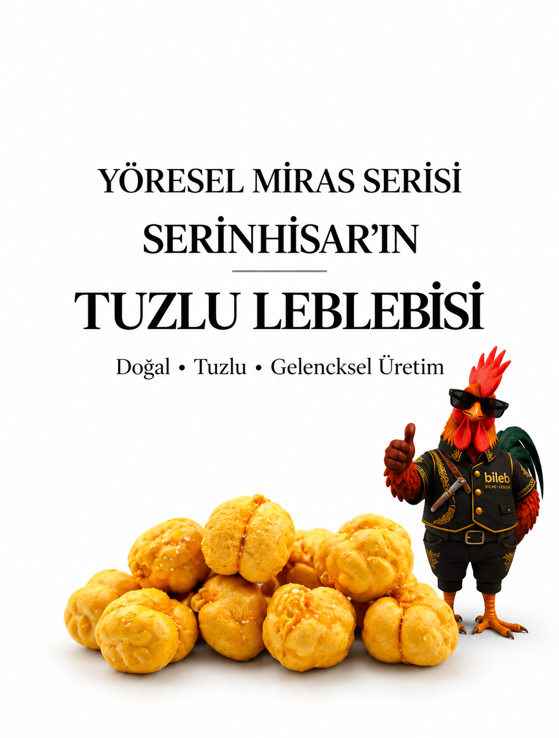 Yöresel Miras Serisi | Serinhisar Tuzlu Leblebisi