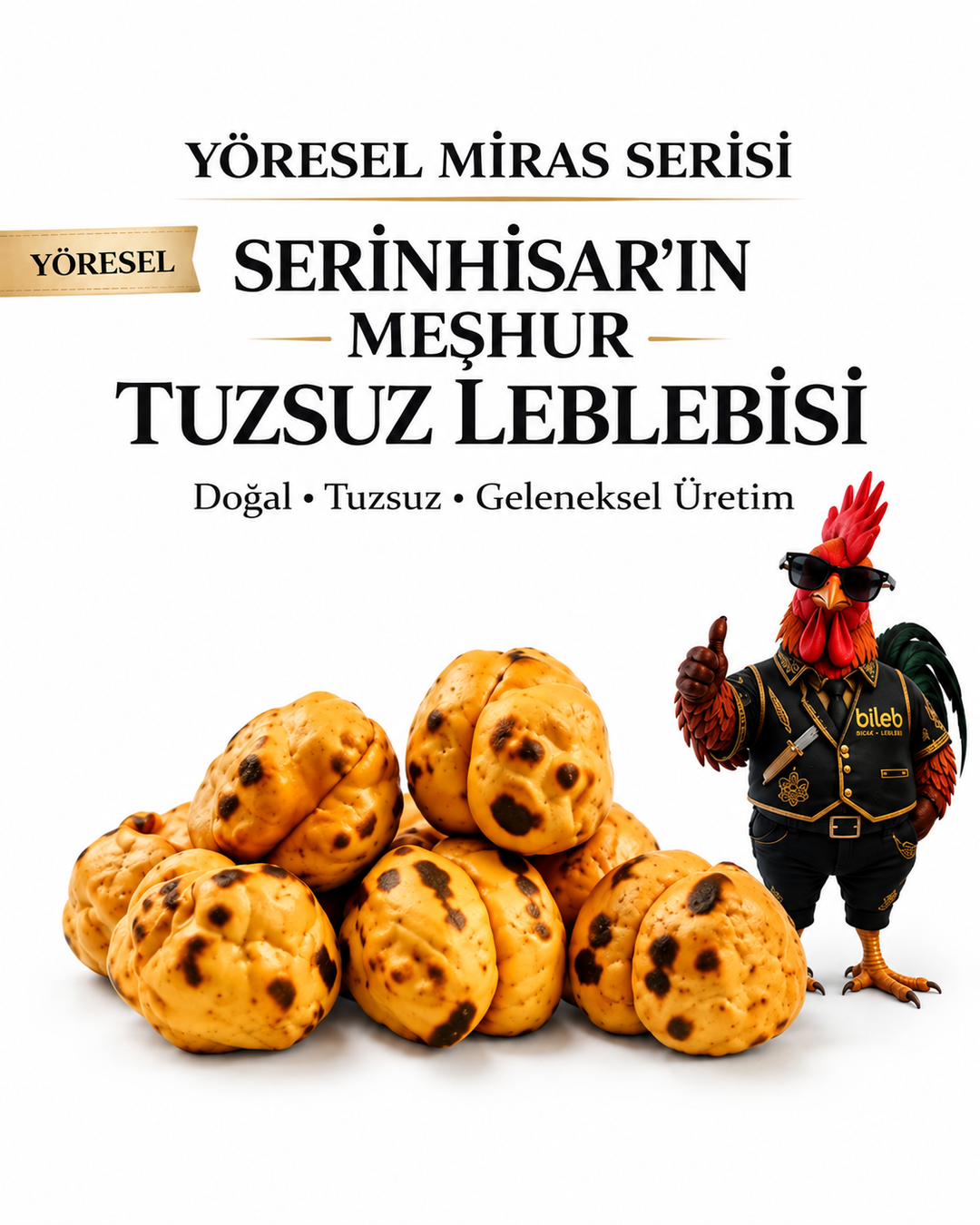 Yöresel Miras Serisi | Serinhisar’ın Meşhur Tuzsuz Leblebisi